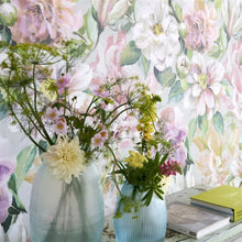 PDG1149/01 Jardin Botanique Porcelaine De Chine Peony Wallpaper by Designers Guild