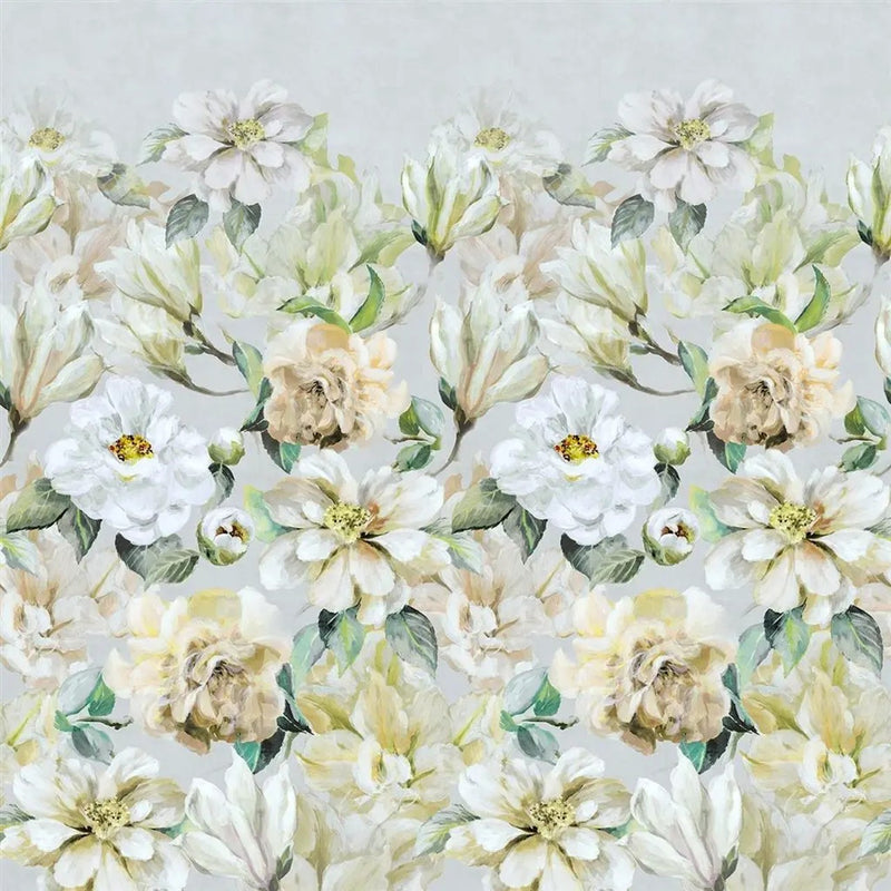 PDG1149/02 Jardin Botanique Porcelaine De Chine Birch Wallpaper by Designers Guild