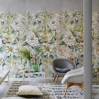 PDG1149/02 Jardin Botanique Porcelaine De Chine Birch Wallpaper by Designers Guild