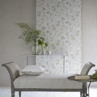 PDG1150/01 Jaal Porcelaine De Chine Pearl Wallpaper by Designers Guild