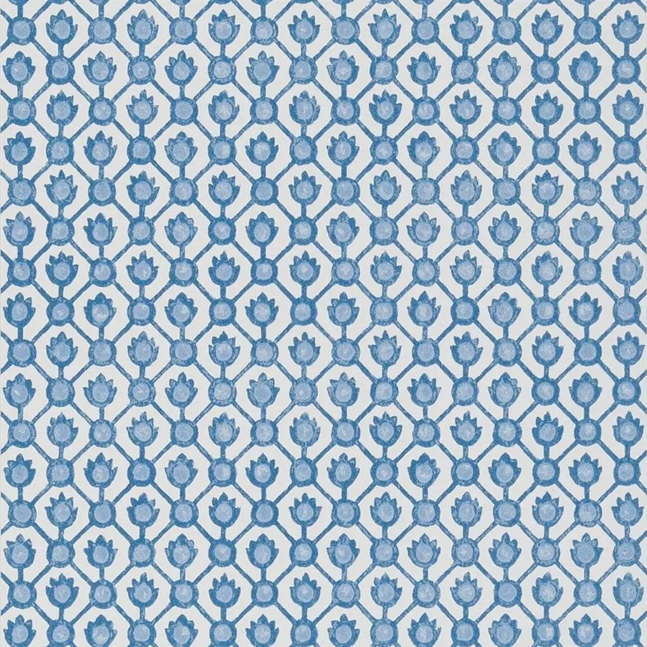 PDG1150/08 Jaal Porcelaine De Chine Porcelain Wallpaper by Designers Guild