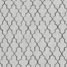 PDG1151/01 Pergola Trellis Porcelaine De Chine Graphite Wallpaper by Designers Guild