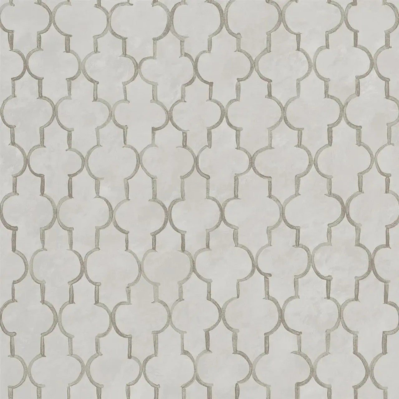 PDG1151/03 Pergola Trellis Porcelaine De Chine Stone Wallpaper by Designers Guild