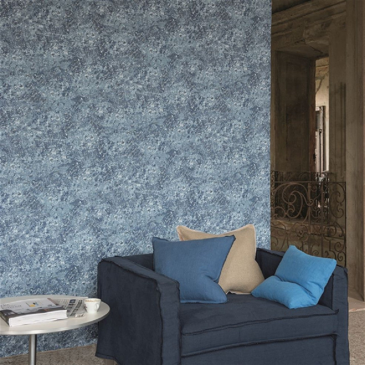 PDG640/15 Botticino Sukumala Wallpaper by Designers Guild