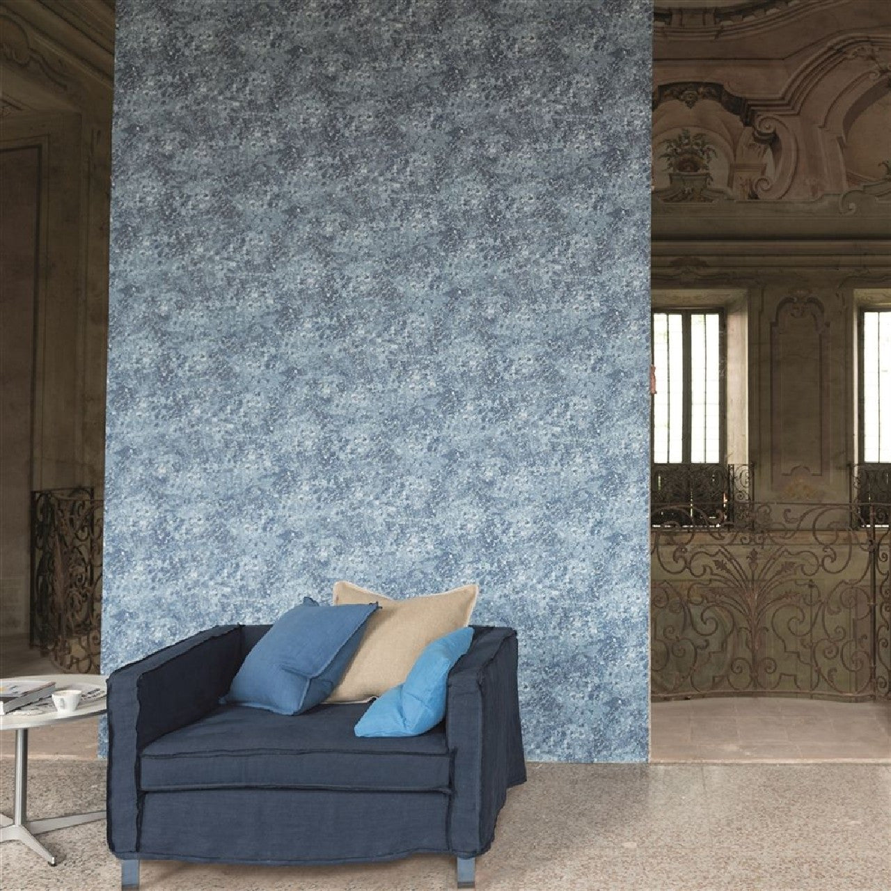PDG640/15 Botticino Sukumala Wallpaper by Designers Guild