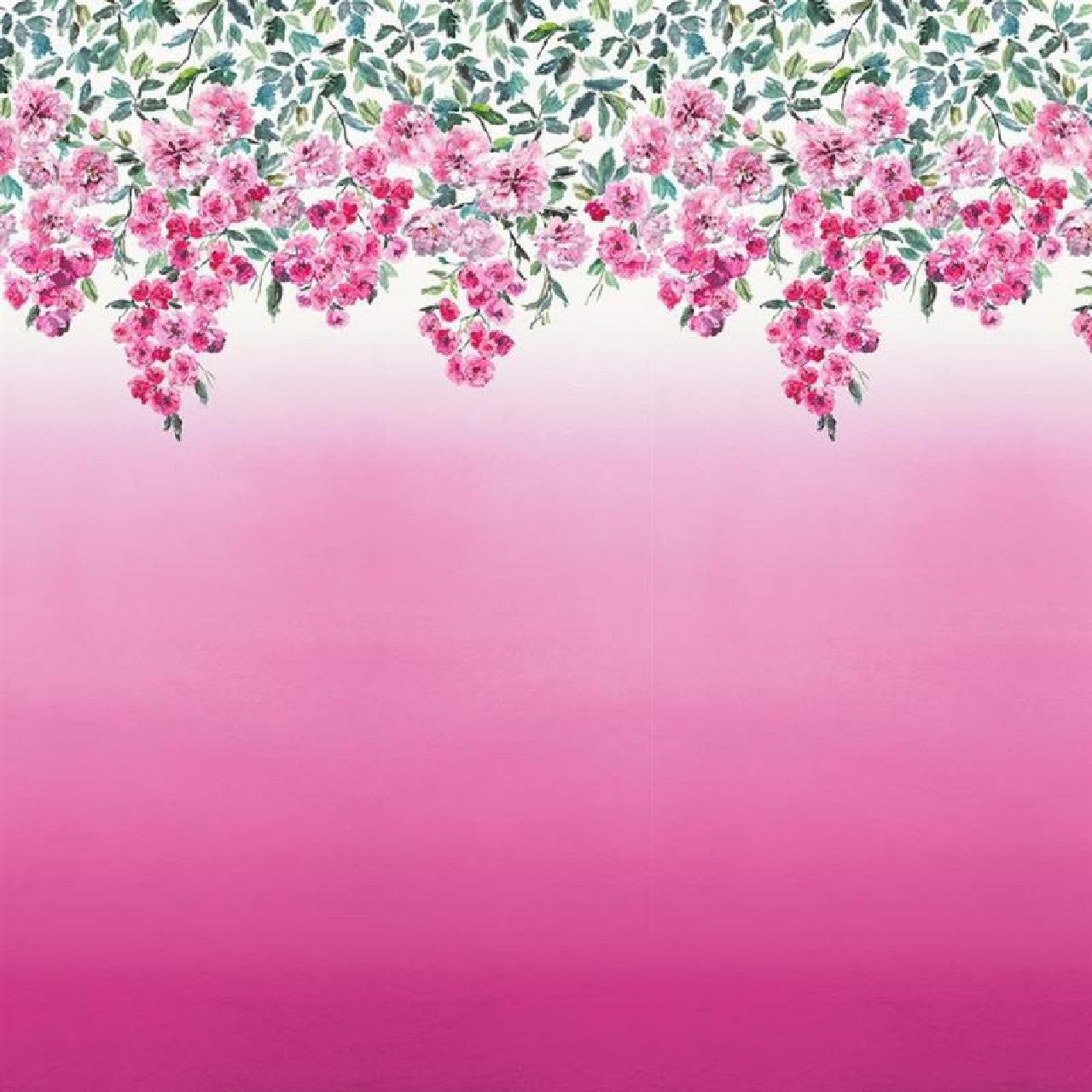 PDG656/01 Trailing Rose Scenes and Murals Wallpaper By Designers Guild