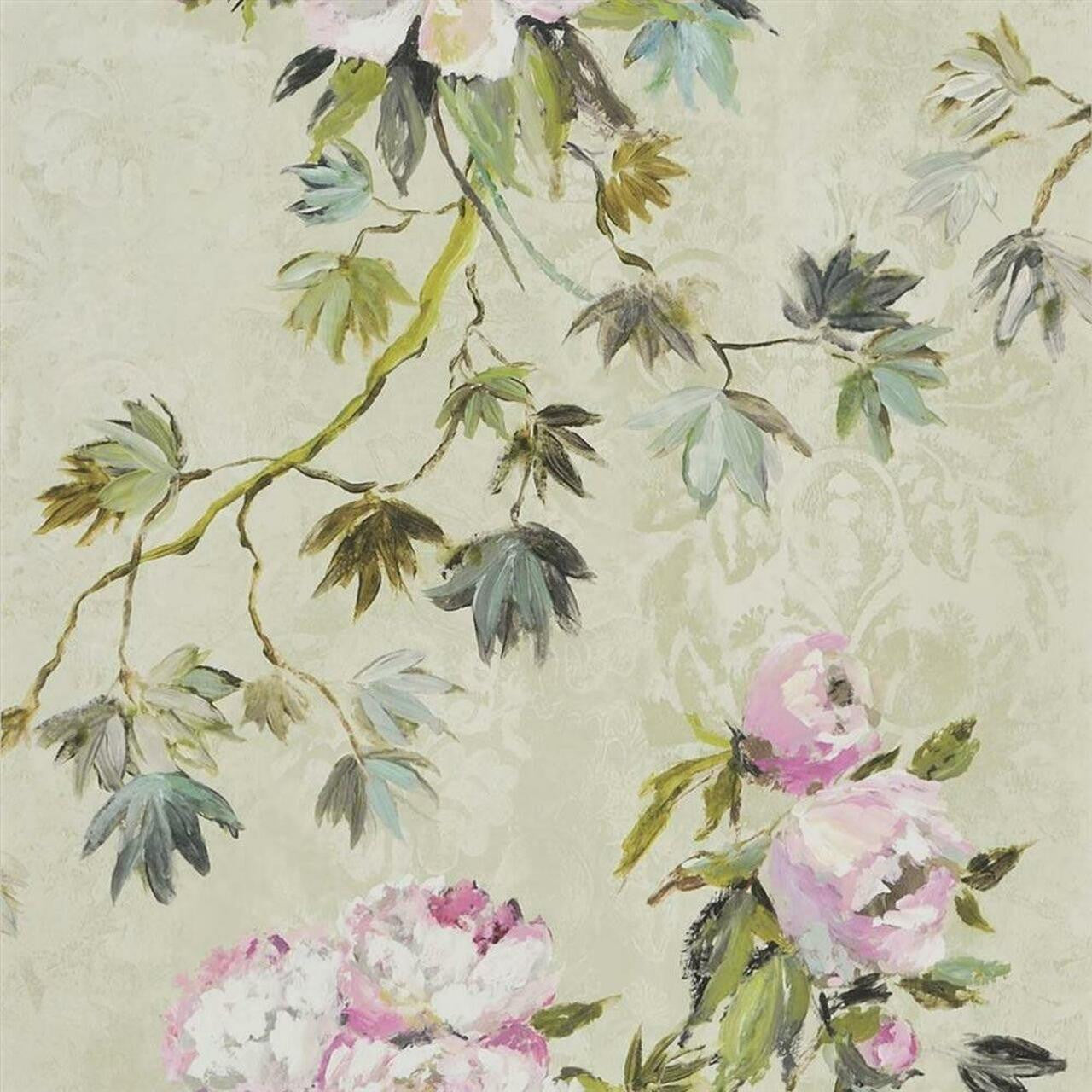 PDG673/01 Floreale Caprifoglio Wallpaper by Designers Guild