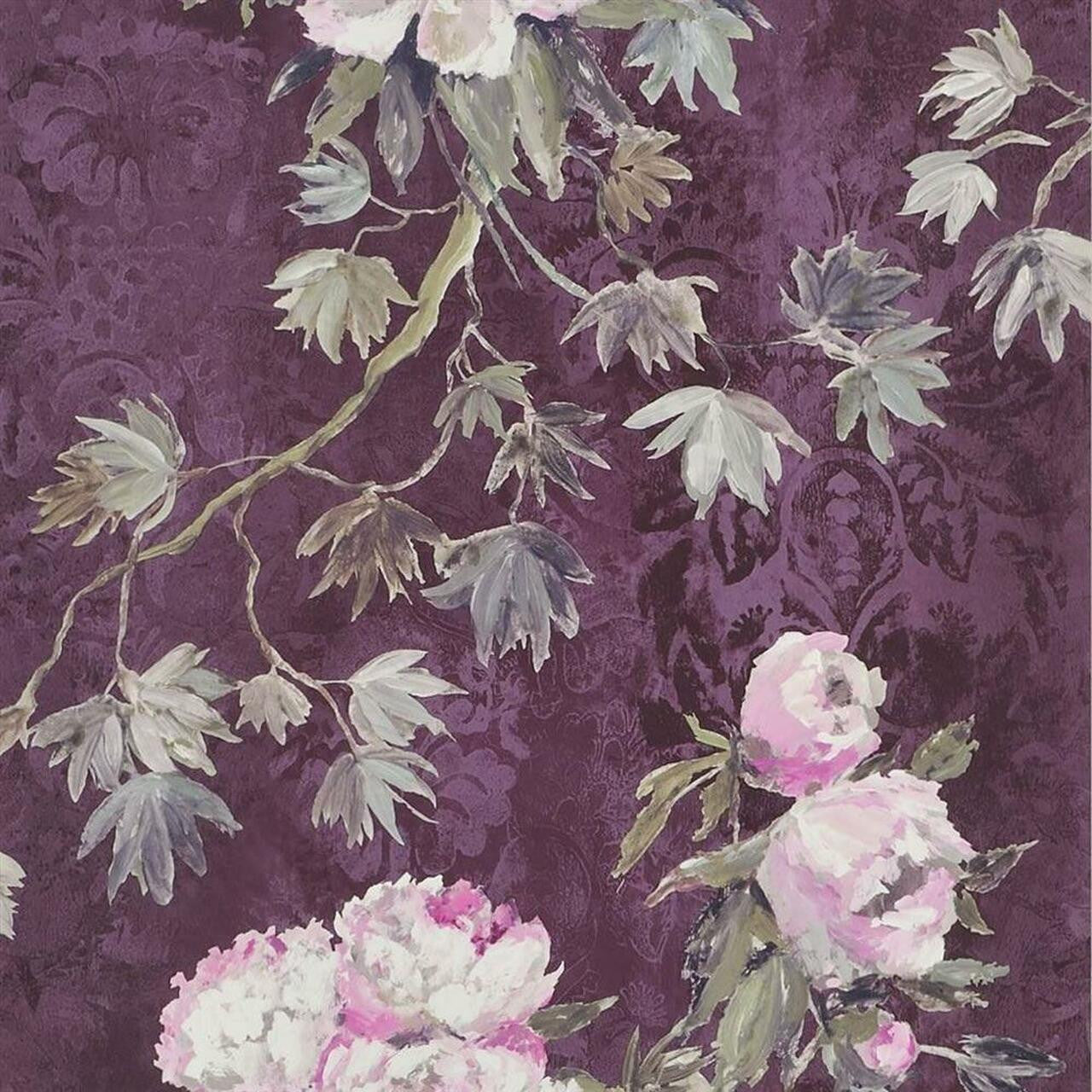 PDG673/04 Floreale Caprifoglio Wallpaper by Designers Guild