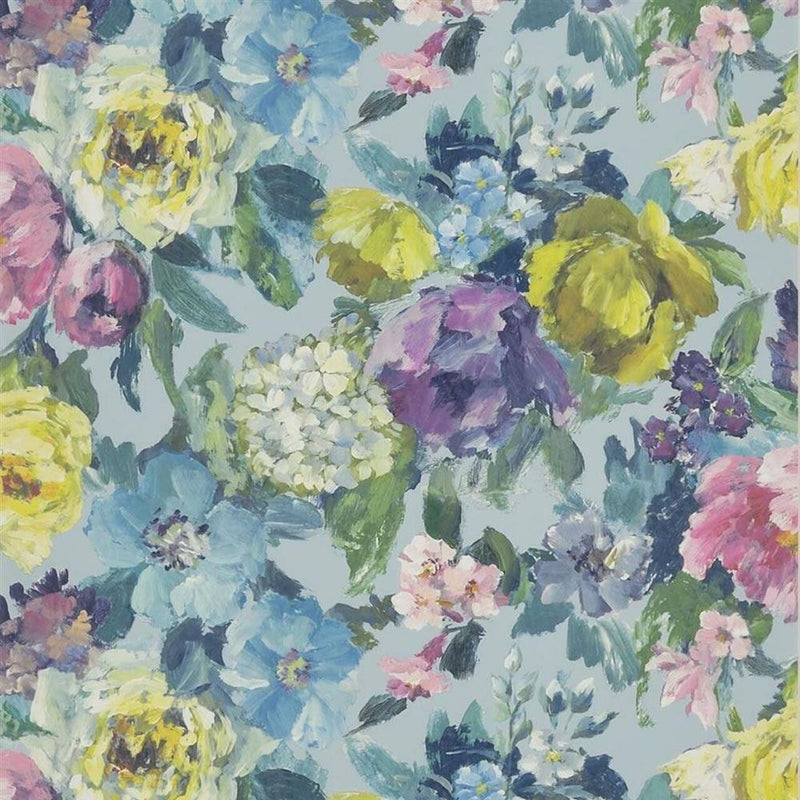 PDG675/01 Roseto Caprifoglio Wallpaper by Designers Guild