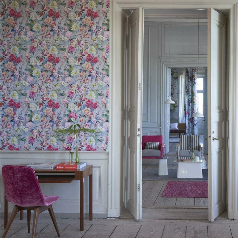 PDG712/01 Marianne Jardin Des Plantes Wallpaper by Designers Guild