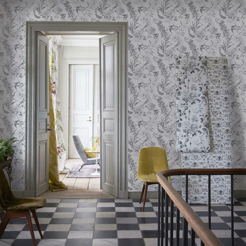 PDG721/01 Sibylla Garden Jardin Des Plantes Wallpaper by Designers Guild