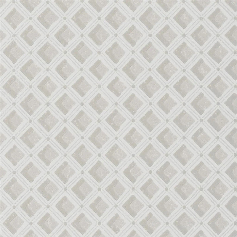 PEH0002/01 Amsee Geometric English Heritage Plaster Wallpaper by Designers Guild