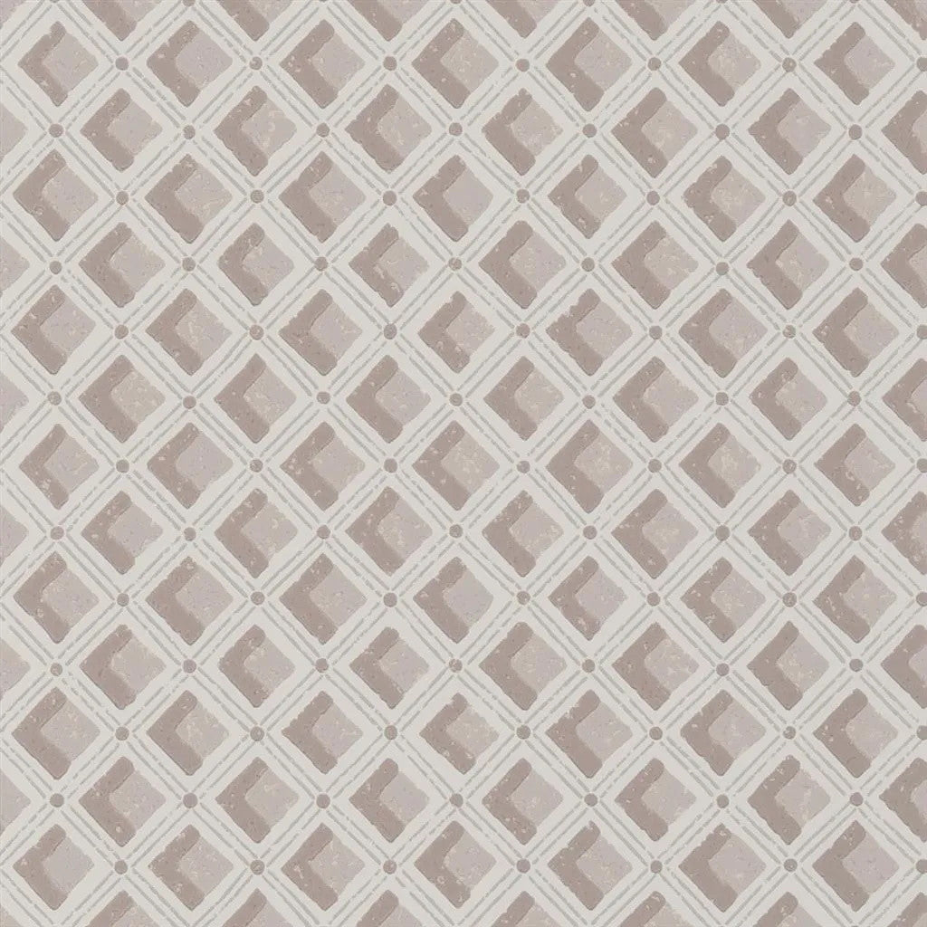 PEH0002/02 Amsee Geometric English Heritage Castle Wall Wallpaper by Designers Guild