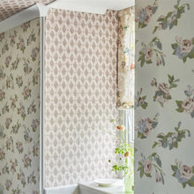PEH0003/02 St John Street Trellis English Heritage Vintage Rose Wallpaper by Designers Guild
