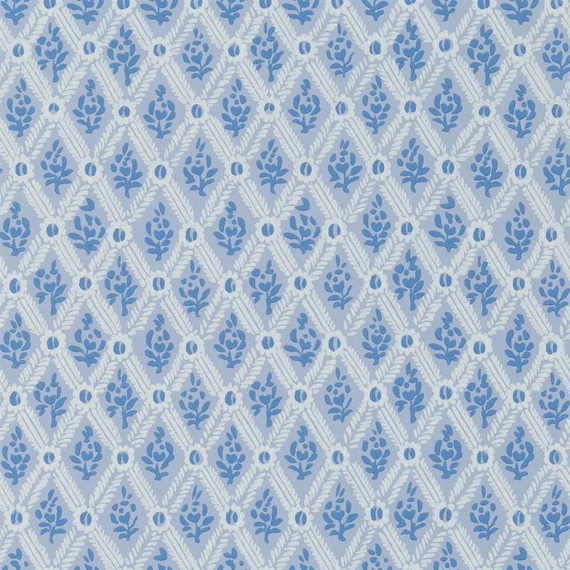 PEH0003/05 St John Street Trellis English Heritage Delft Wallpaper by Designers Guild