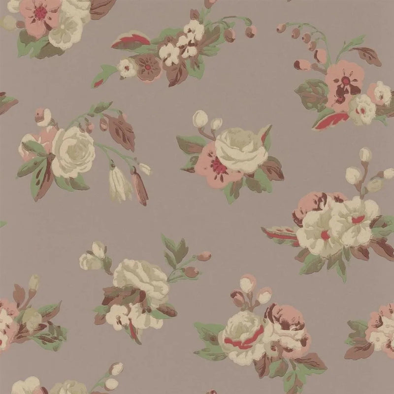 PEH0006/02 Craven Street Flower English Heritage Vintage Peony Wallpaper by Designers Guild