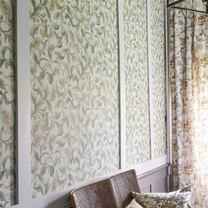 PEH0007/03 Piccadilly Park English Heritage Lichen Wallpaper by Designers Guild