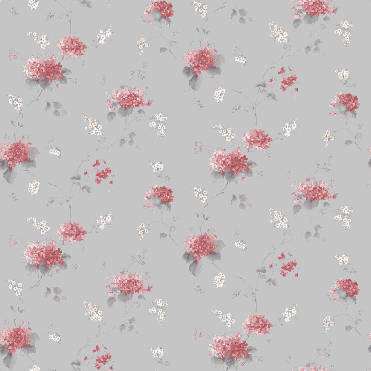 PF38107 Hortensia Trail Pretty Prints Wallpaper By Galerie