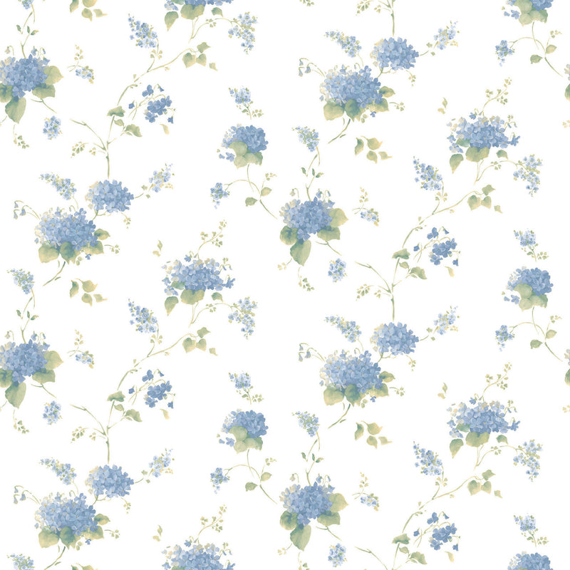 PF38108 Hortensia Trail Pretty Prints Wallpaper By Galerie