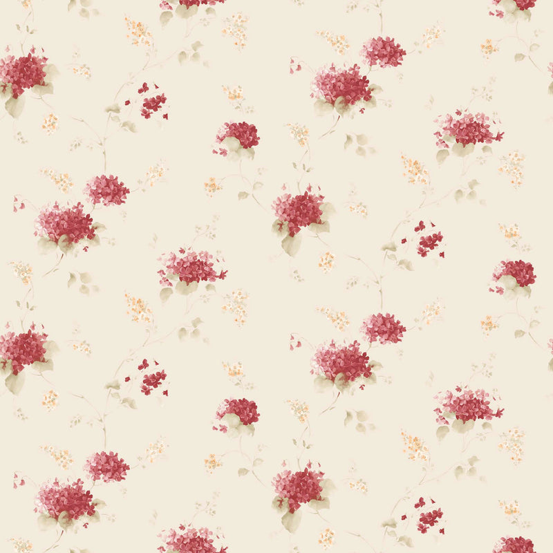 PF38109 Hortensia Trail Pretty Prints Wallpaper By Galerie