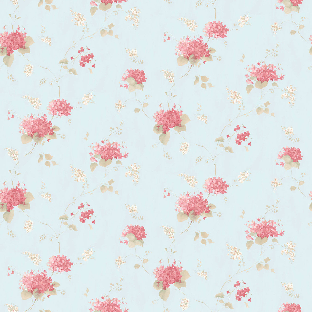 PF38110 Hortensia Trail Pretty Prints Wallpaper By Galerie