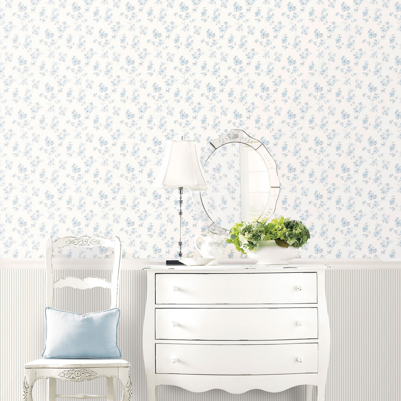 PF38172 Mini Rose Trail Pretty Prints Wallpaper By Galerie
