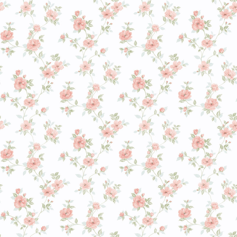 PF38173 Mini Rose Trail Pretty Prints Wallpaper By Galerie