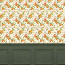 Peach Harvest Orange Wallpaper by Voyage Maison | PHARVES/WPO/MUL