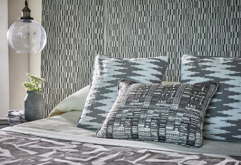 Edison Slate Pioneer Fabric by Prestigious Textiles | 4337/906