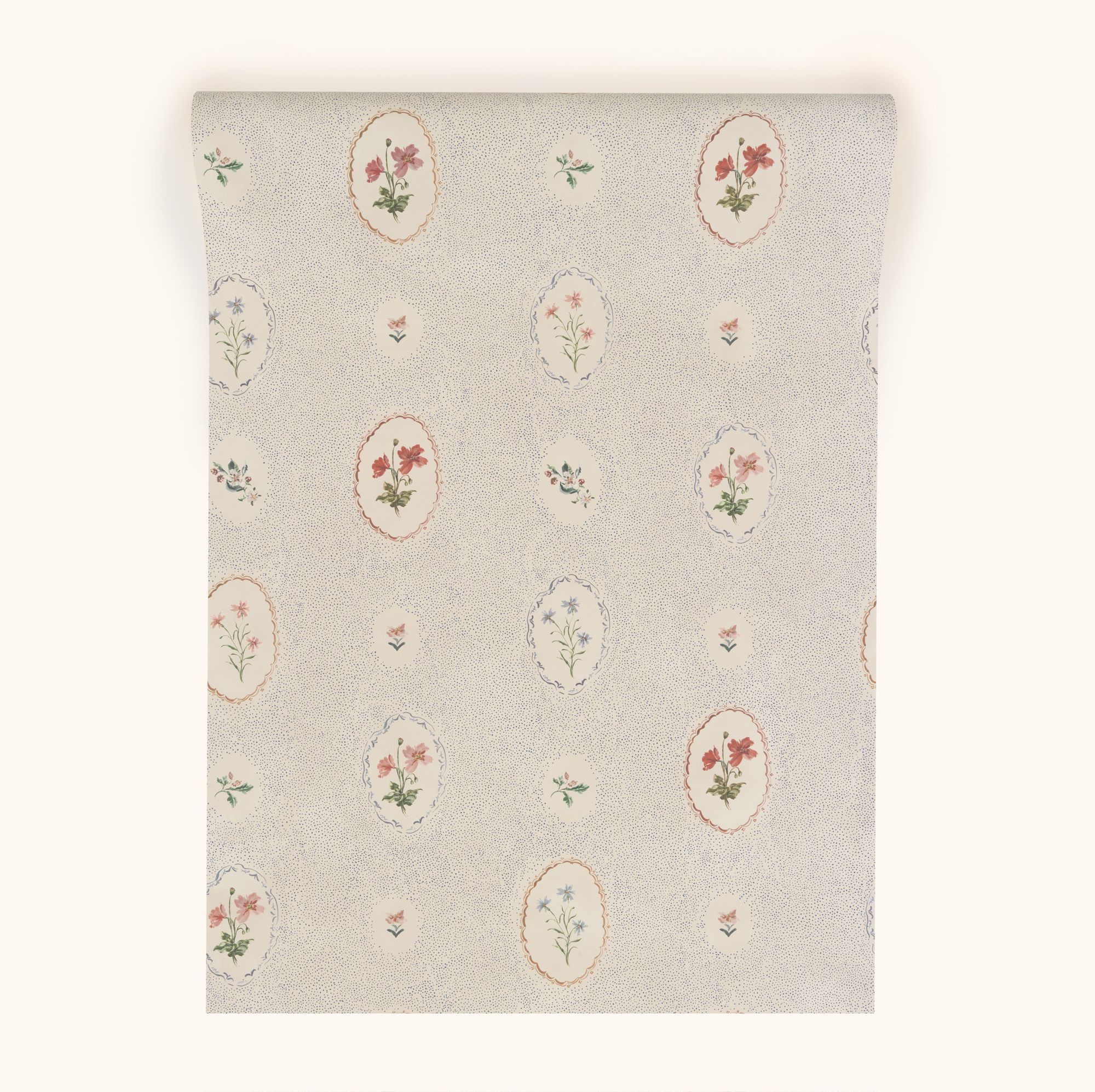 W-BS-CO-SB-25-70 Bibury Sprig Sky Blue Wallpaper by Parker & Jules
