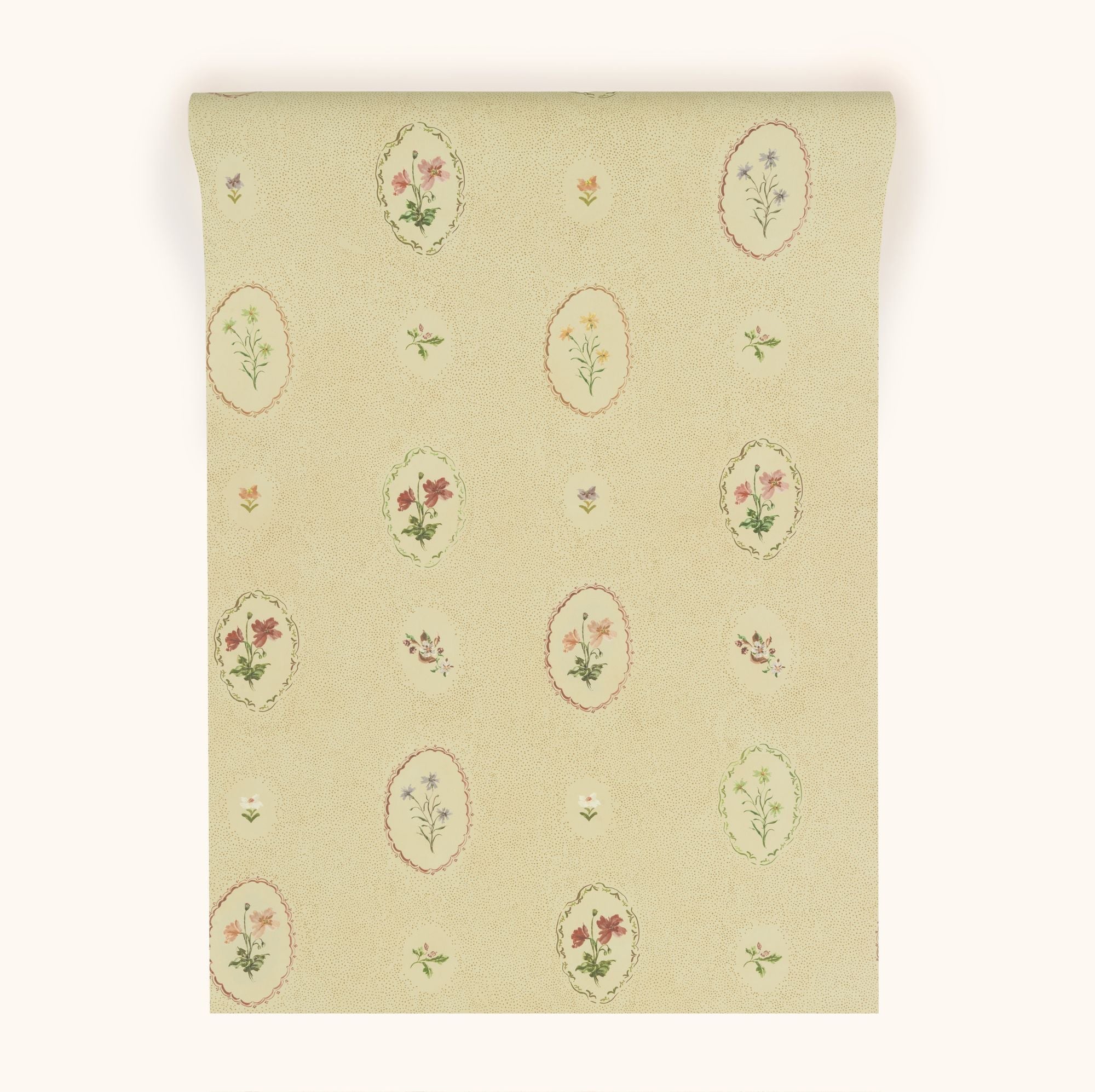 W-BS-CO-T-25-70 Bibury Sprig Tea Wallpaper by Parker & Jules