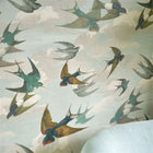 PJD6003/01 Chimney Swallows Picture Book Papers Sky Blue Wallpaper by John Derian