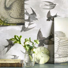 PJD6003/02 Chimney Swallows Dusk Picture Book Paper Wallpaper by Designers Guild