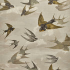 PJD6003/03 Chimney Swallows Picture Book Papers Sepia Wallpaper by John Derian