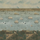 Seaport Ocean Scenes and Murals II Wallpaper By Designers Guild