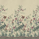 Peacock Toile Scene Picture Book Papers II Wallpaper by John Derian