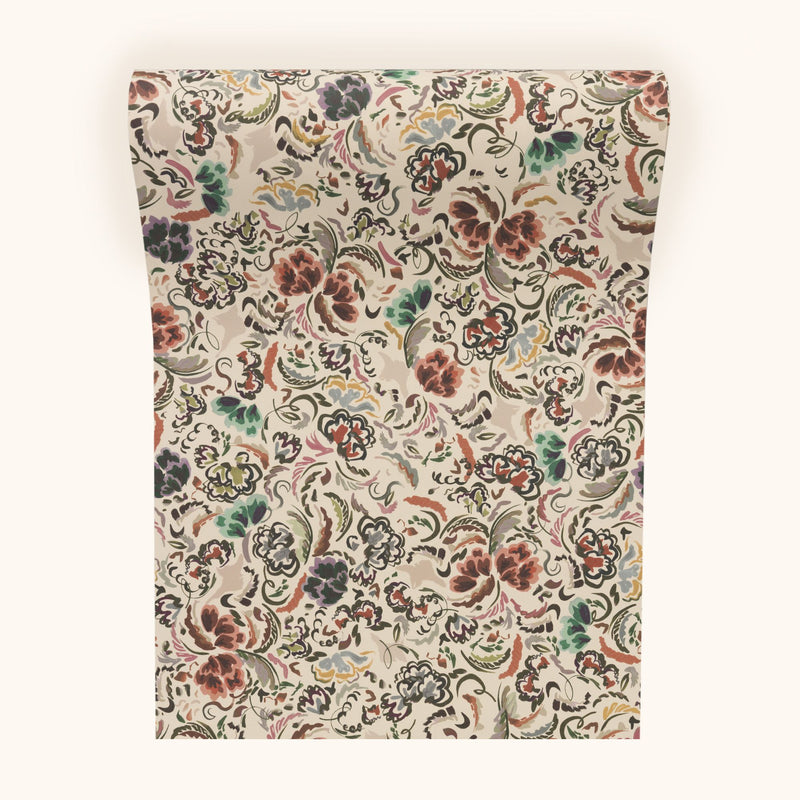 W-BPT-CO-VI-24-52 Bloomsbury Petite Virginia Wallpaper by Parker & Jules