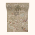 Chintz 21 Sepia Stone Grasscloth Wallpaper by Parker & Jules