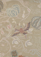 Chintz 21 Sepia Stone Grasscloth Wallpaper by Parker & Jules