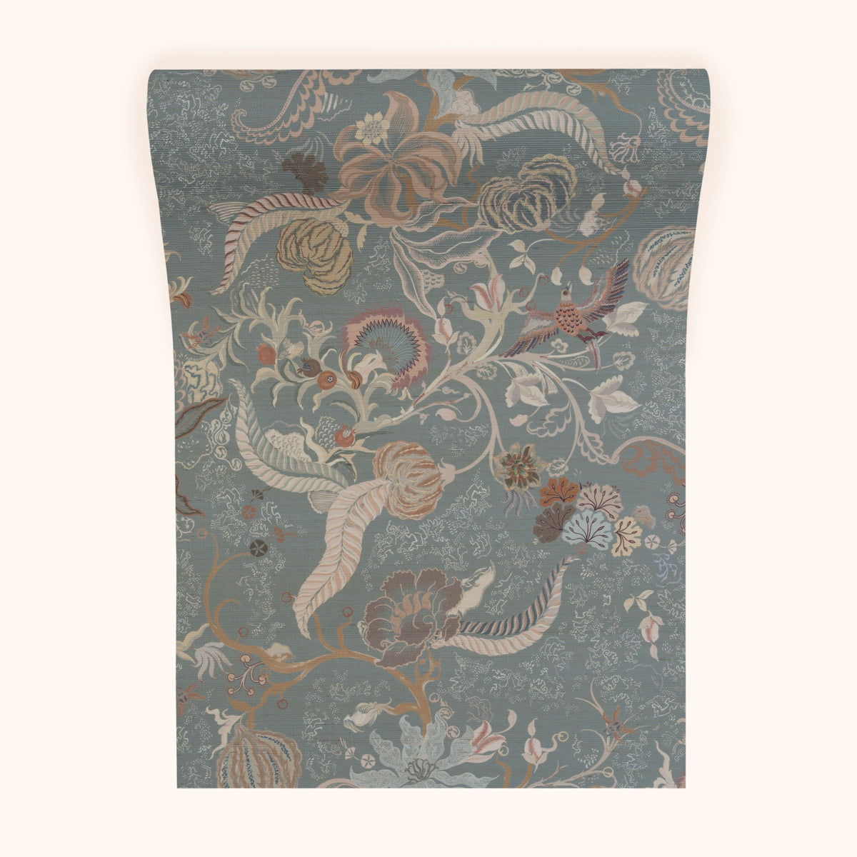 Chintz 21 Washbrook Grasscloth Wallpaper by Parker & Jules
