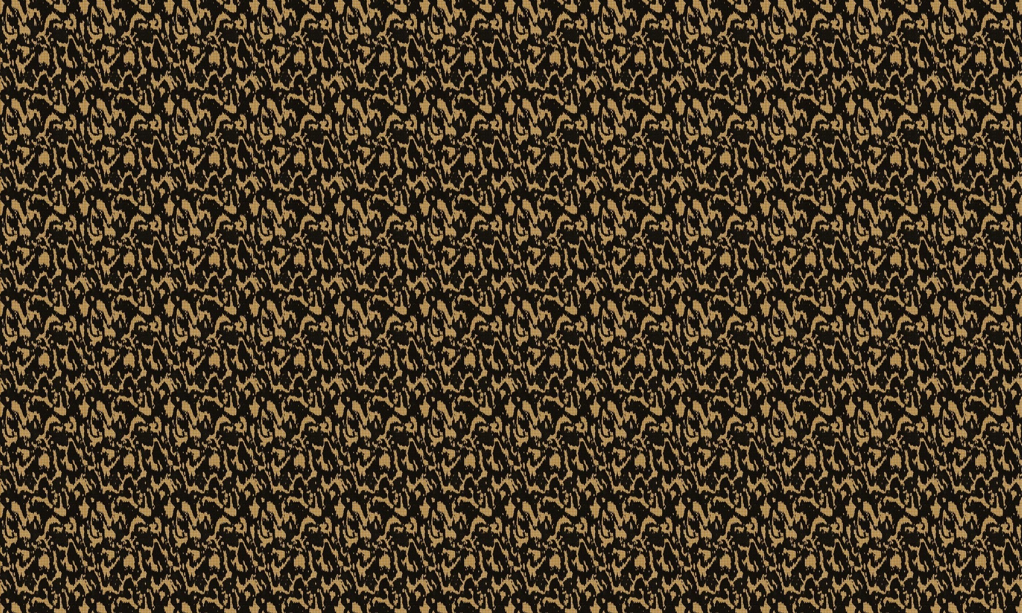 PL5001-2 Moire Screen Black Playful Layers Wallpaper by Tres Tintas