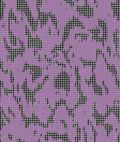 Moire Screen Violet Playful Layers Wallpaper by Tres Tintas