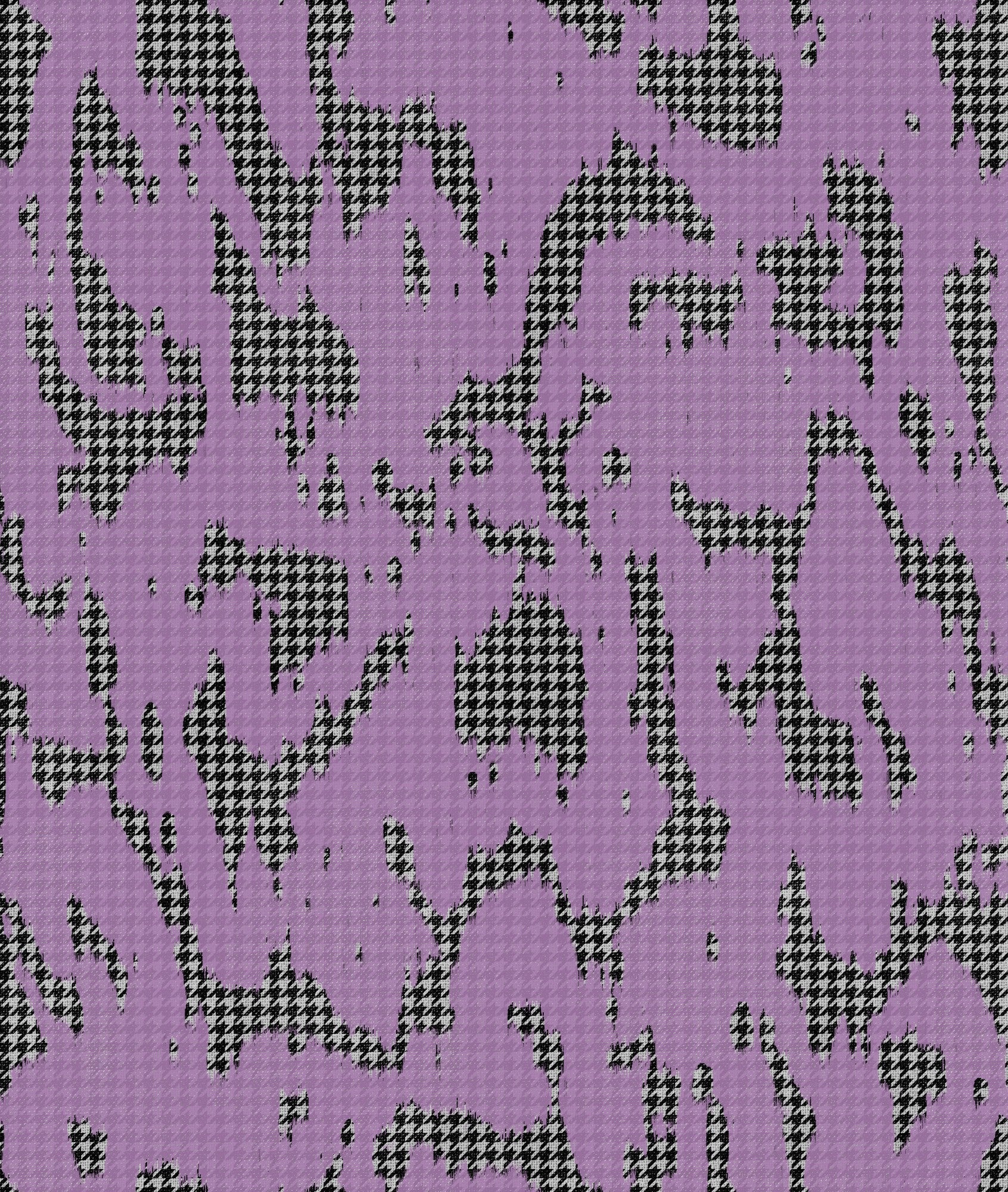 PL5001-4 Moire Screen Violet Playful Layers Wallpaper by Tres Tintas