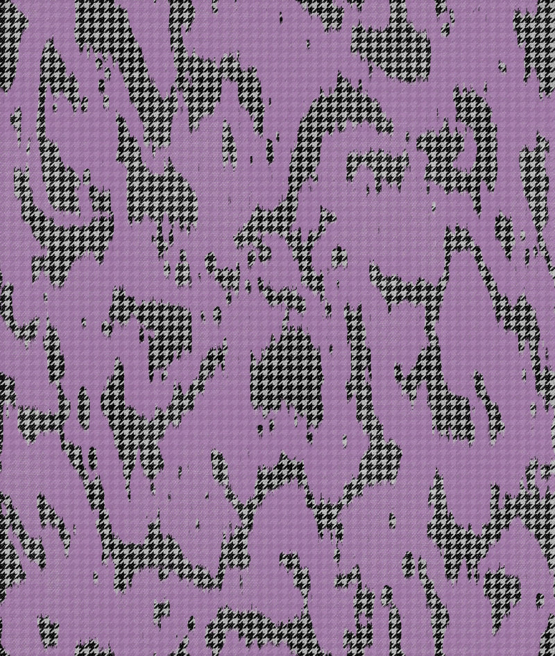 PL5001-4 Moire Screen Violet Playful Layers Wallpaper by Tres Tintas