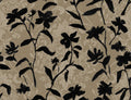 Blooming Damask Black Playful Layers Wallpaper by Tres Tintas