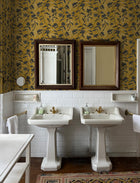 PL5002-4 Blooming Damask Grey Playful Layers Wallpaper by Tres Tintas