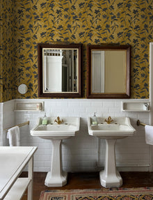 PL5002-4 Blooming Damask Grey Playful Layers Wallpaper by Tres Tintas