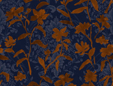 PL5002-5 Blooming Damask Tobacco Playful Layers Wallpaper by Tres Tintas