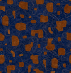 PL5003-5 Map Xylography Tobacco Playful Layers Wallpaper by Tres Tintas