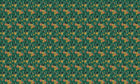 PL5004-5 Broken Poppies Green Playful Layers Wallpaper by Tres Tintas